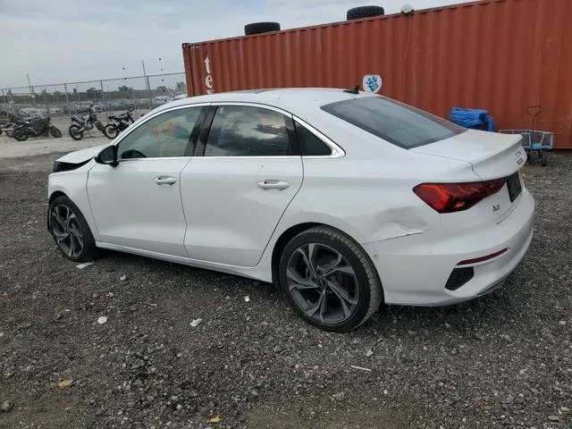 WAUAUDGY6NA023244 2022 2022 Audi A3- Premium 2