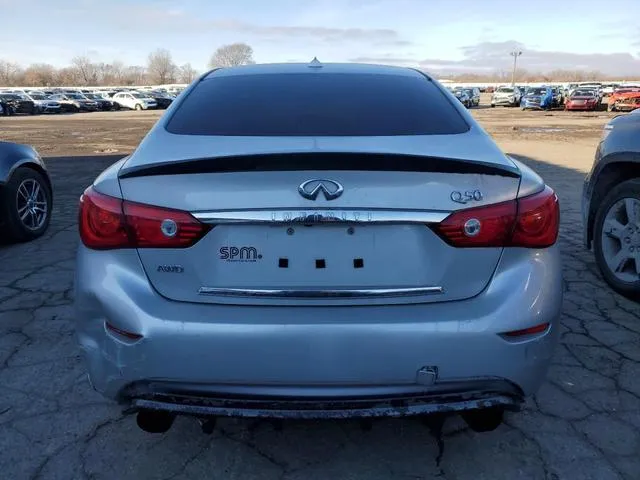 JN1BV7AR2FM399384 2015 2015 Infiniti Q50- Base 6