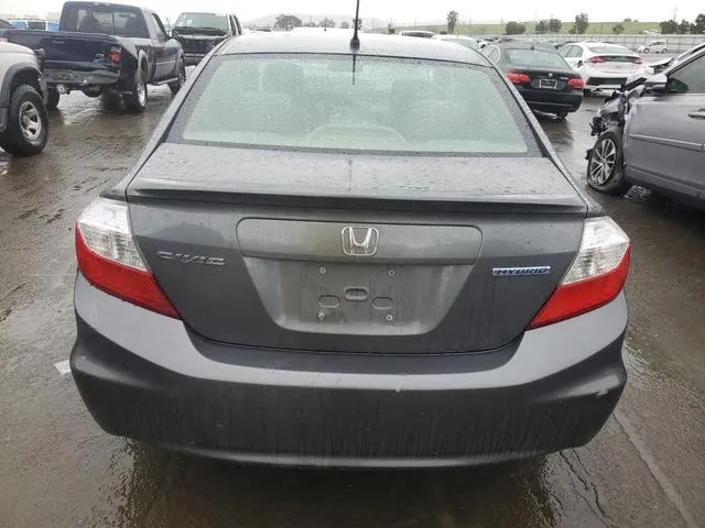 JHMFB4F38CS008299 2012 2012 Honda Civic- Hybrid L 6