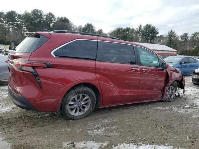 5TDYSKFC3MS022362 2021 2021 Toyota Sienna- Xle 3