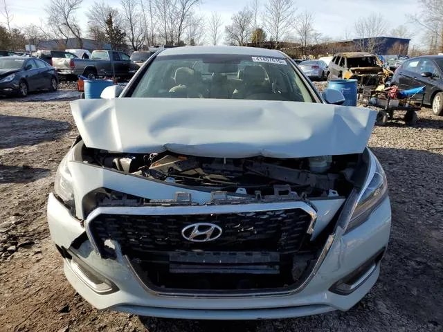 KMHE34L10GA017406 2016 2016 Hyundai Sonata- Hybrid 5