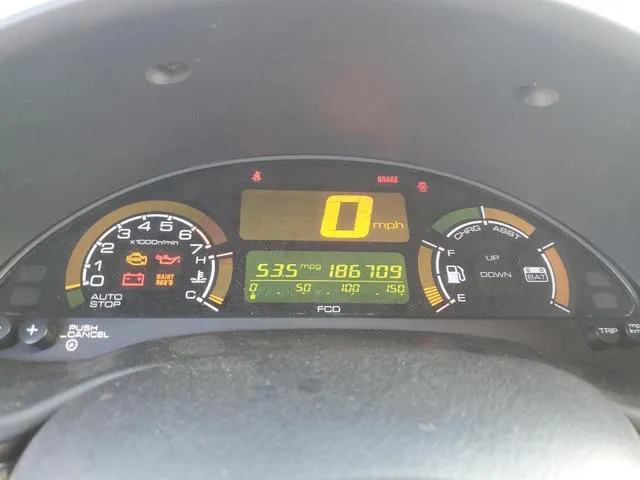 JHMZE13791T000438 2001 2001 Honda Insight 9