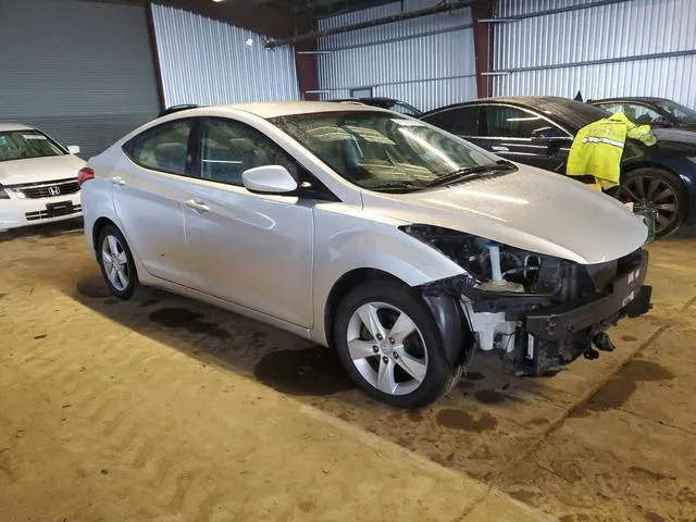 KMHDH4AE3CU349450 2012 2012 Hyundai Elantra- Gls 4