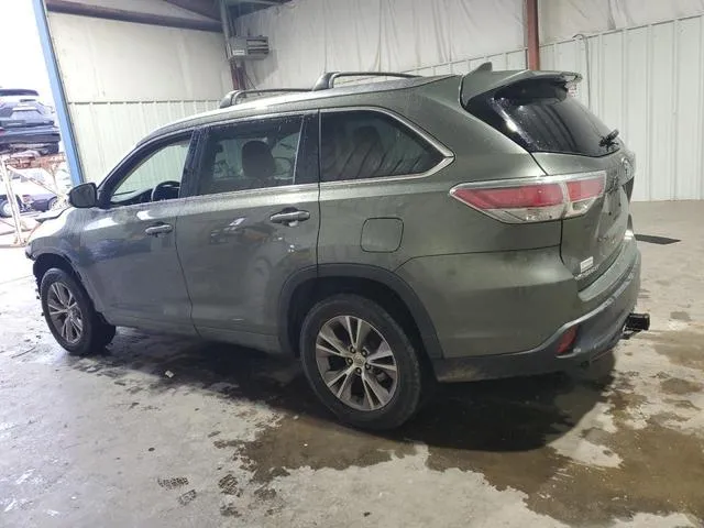 5TDKKRFH6FS044837 2015 2015 Toyota Highlander- Xle 2