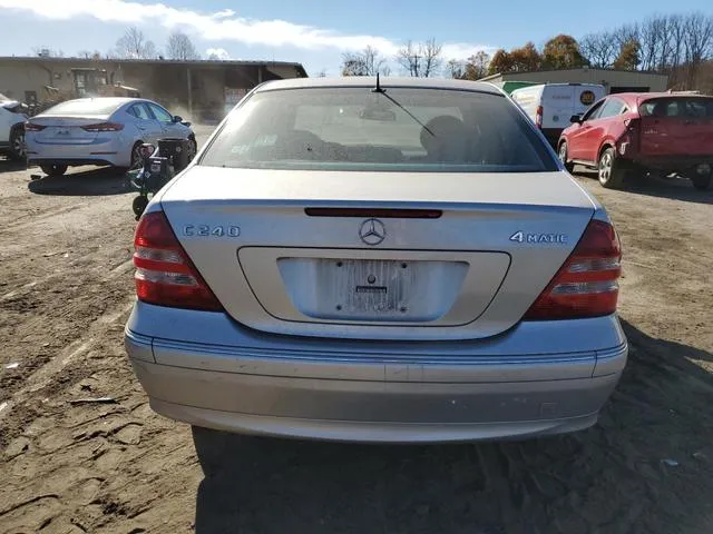 WDBRF81JX5F676521 2005 2005 Mercedes-Benz C-Class- 240 4Matic 6