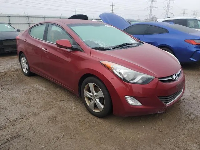 5NPDH4AE9DH444384 2013 2013 Hyundai Elantra- Gls 4