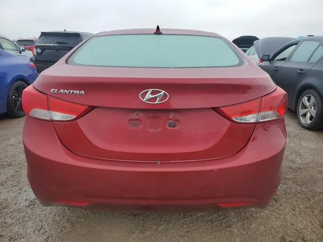 5NPDH4AE9DH444384 2013 2013 Hyundai Elantra- Gls 6