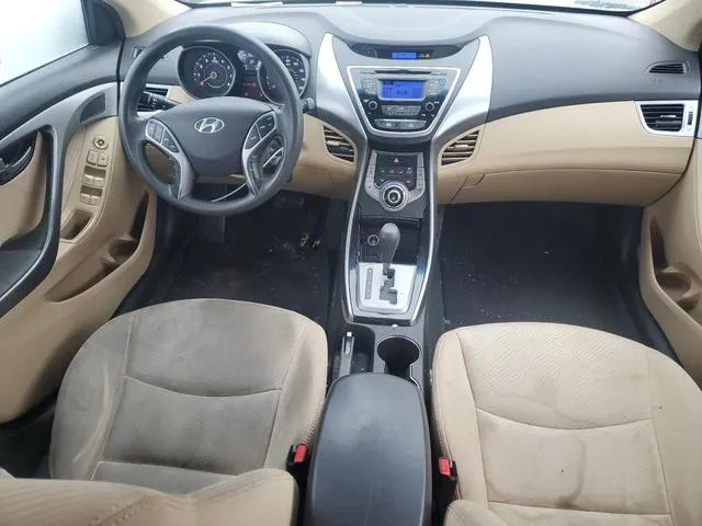 5NPDH4AE9DH444384 2013 2013 Hyundai Elantra- Gls 8