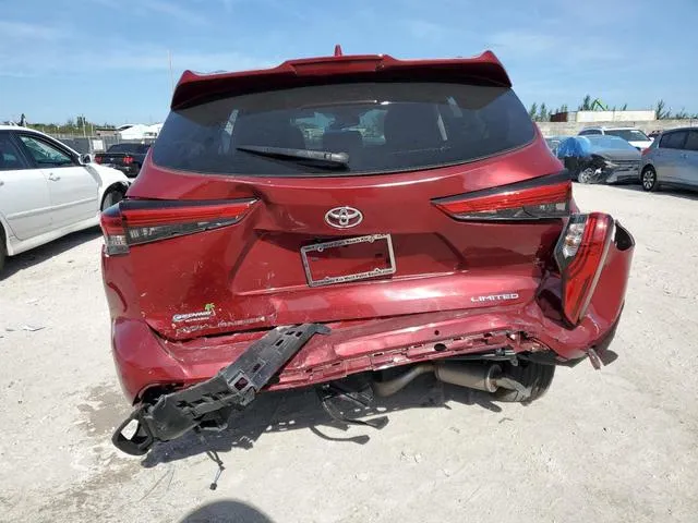 5TDYZRAHXMS534708 2021 2021 Toyota Highlander- Limited 6