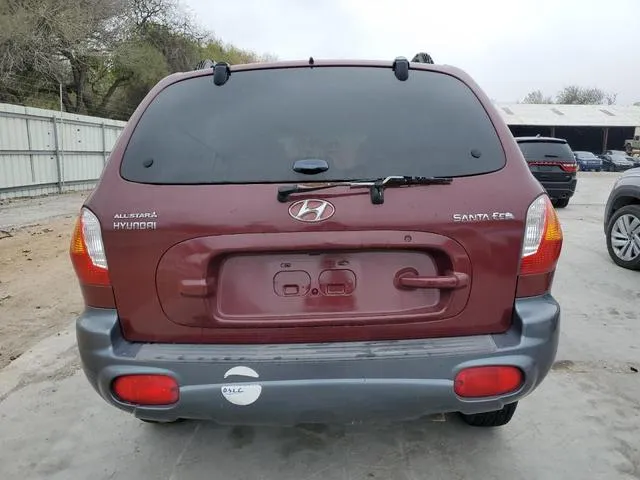 KM8SB12B14U644124 2004 2004 Hyundai Santa Fe- GL 6