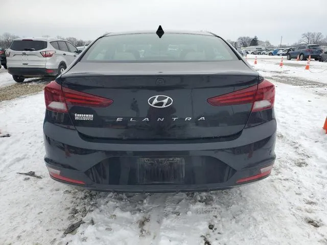 5NPD84LF9LH519332 2020 2020 Hyundai Elantra- Sel 6