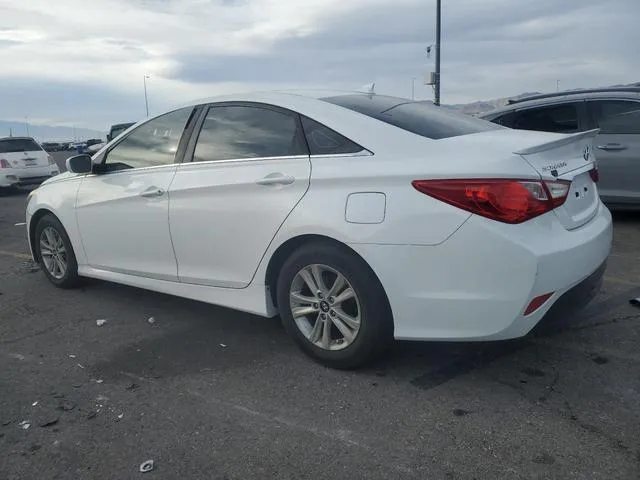 5NPEB4AC0EH904988 2014 2014 Hyundai Sonata- Gls 2