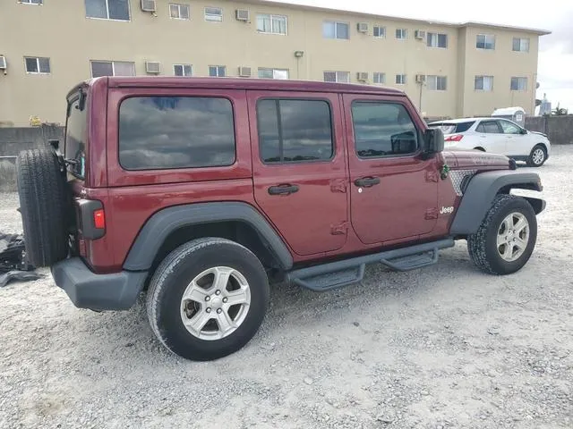 1C4HJXDN7MW596063 2021 2021 Jeep Wrangler- Sport 3