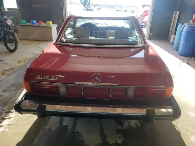 WDBBA45A0BB001850 1981 1981 Mercedes-Benz 380- SL 10