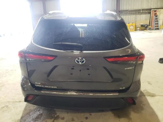 5TDGARAH1NS514173 2022 2022 Toyota Highlander- Hybrid Xle 6