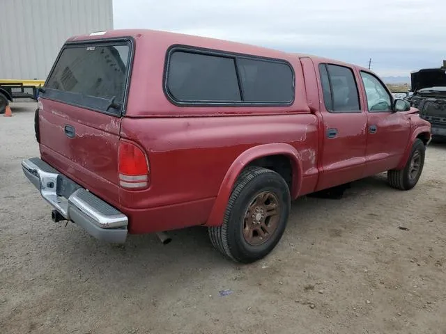 1D7HL48N33S265110 2003 2003 Dodge Dakota- Quad Slt 3