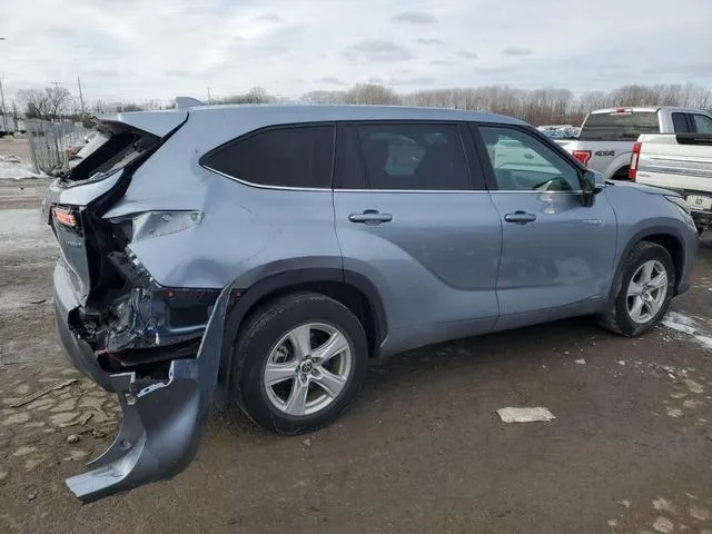 5TDBBRCH1MS054788 2021 2021 Toyota Highlander- Hybrid Le 3