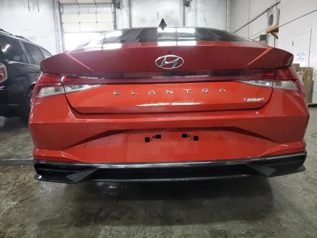 KMHLP4AG6MU125851 2021 2021 Hyundai Elantra- Limited 6