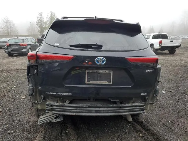 5TDKBRCH9PS599822 2023 2023 Toyota Highlander- Hybrid Xle 6