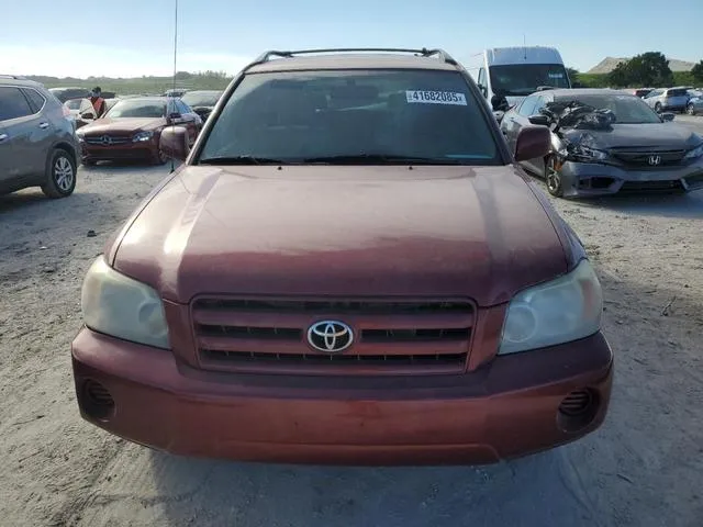 JTEGD21A560137493 2006 2006 Toyota Highlander 5