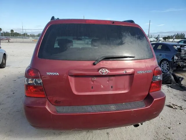 JTEGD21A560137493 2006 2006 Toyota Highlander 6