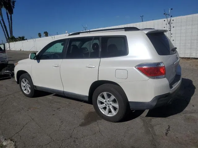 5TDZK3EH2DS125487 2013 2013 Toyota Highlander- Base 2