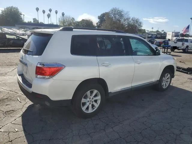 5TDZK3EH2DS125487 2013 2013 Toyota Highlander- Base 3