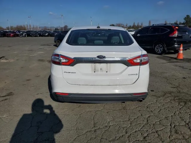 3FA6P0UU6ER379571 2014 2014 Ford Fusion- S Hybrid 6