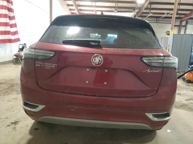 LRBFZSR42MD166292 2021 2021 Buick Envision- Avenir 6