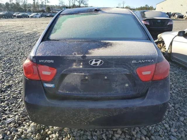 KMHDU46D27U238826 2007 2007 Hyundai Elantra- Gls 6