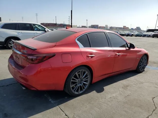 JN1FV7AP3LM630210 2020 2020 Infiniti Q50- Red Sport 400 3