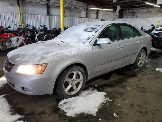 5NPEU46C48H353052 2008 2008 Hyundai Sonata- SE 1