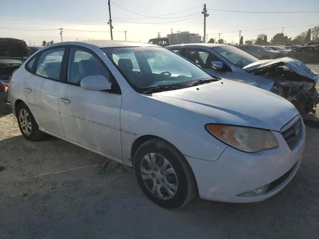 KMHDU4AD4AU923487 2010 2010 Hyundai Elantra- Blue 4