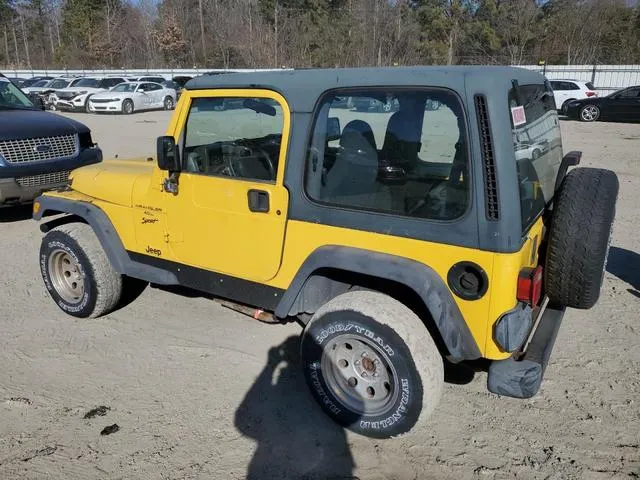 1J4FA49S61P375039 2001 2001 Jeep Wrangler- Sport 2