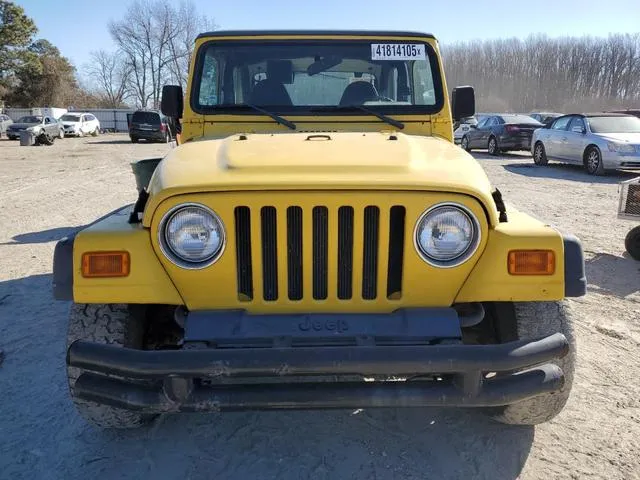 1J4FA49S61P375039 2001 2001 Jeep Wrangler- Sport 5