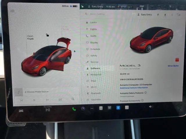 5YJ3E1EAXJF015355 2018 2018 Tesla MODEL 3 9