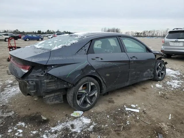 5NPLN4AG8MH011872 2021 2021 Hyundai Elantra- Sel 3