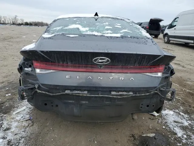 5NPLN4AG8MH011872 2021 2021 Hyundai Elantra- Sel 6