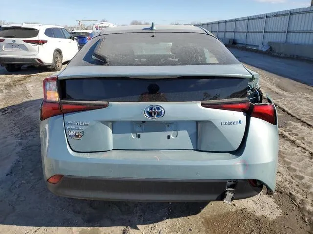 JTDL9RFU9L3020140 2020 2020 Toyota Prius- LE 6