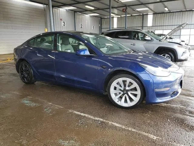 5YJ3E1EA4NF304558 2022 2022 Tesla MODEL 3 4