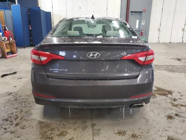 5NPE24AF7FH256626 2015 2015 Hyundai Sonata- SE 6