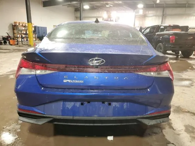 KMHLS4AG6MU104450 2021 2021 Hyundai Elantra- Sel 6