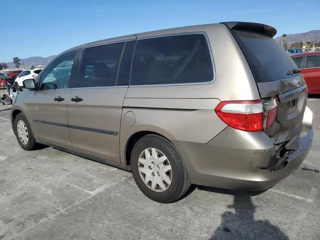 5FNRL38247B042155 2007 2007 Honda Odyssey- LX 2