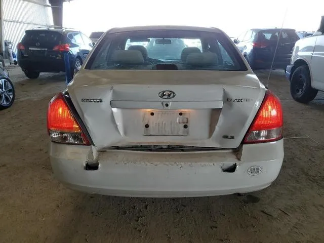 KMHDN45D81U252400 2001 2001 Hyundai Elantra- Gls 6