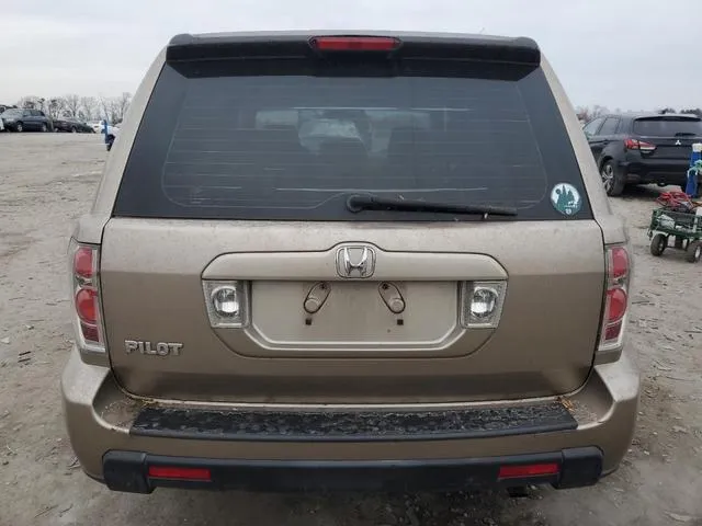 5FNYF28107B029309 2007 2007 Honda Pilot- LX 6