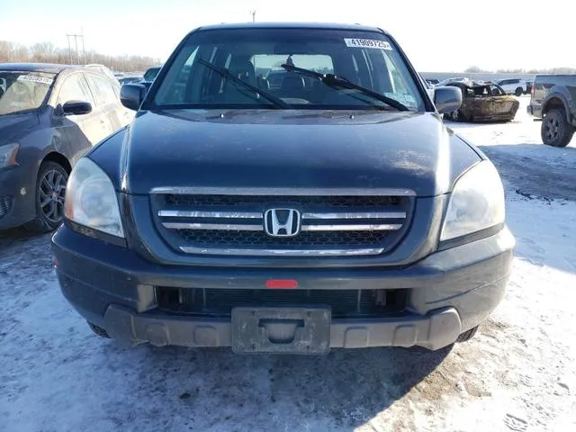 5FNYF18585B036177 2005 2005 Honda Pilot- Exl 5