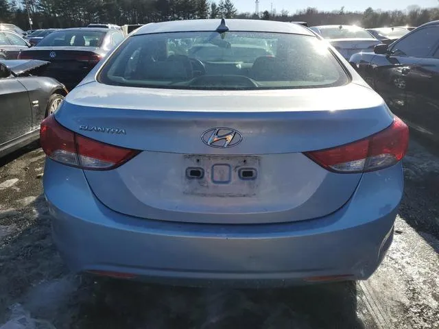 KMHDH4AEXCU387998 2012 2012 Hyundai Elantra- Gls 6