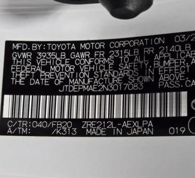 JTDEPMAE2N3017083 2022 2022 Toyota Corolla- LE 10