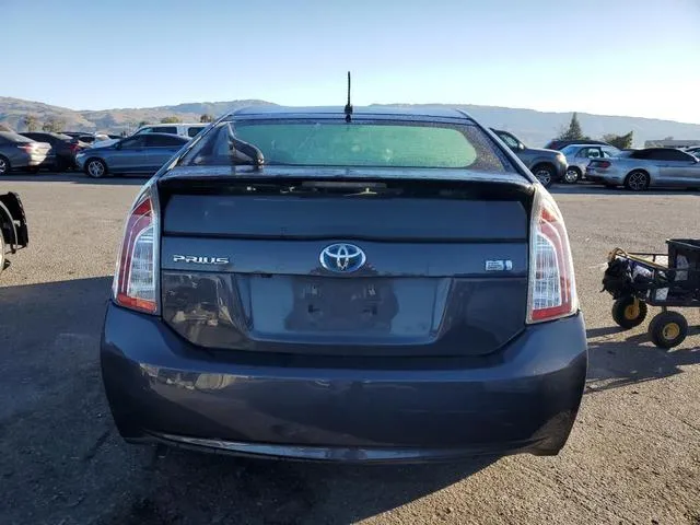 JTDKN3DU1F0472564 2015 2015 Toyota Prius 6