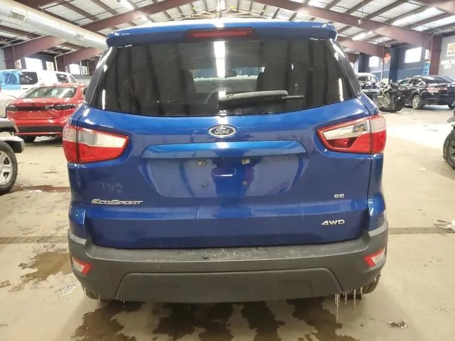 MAJ6S3GL2KC280890 2019 2019 Ford Ecosport- SE 6